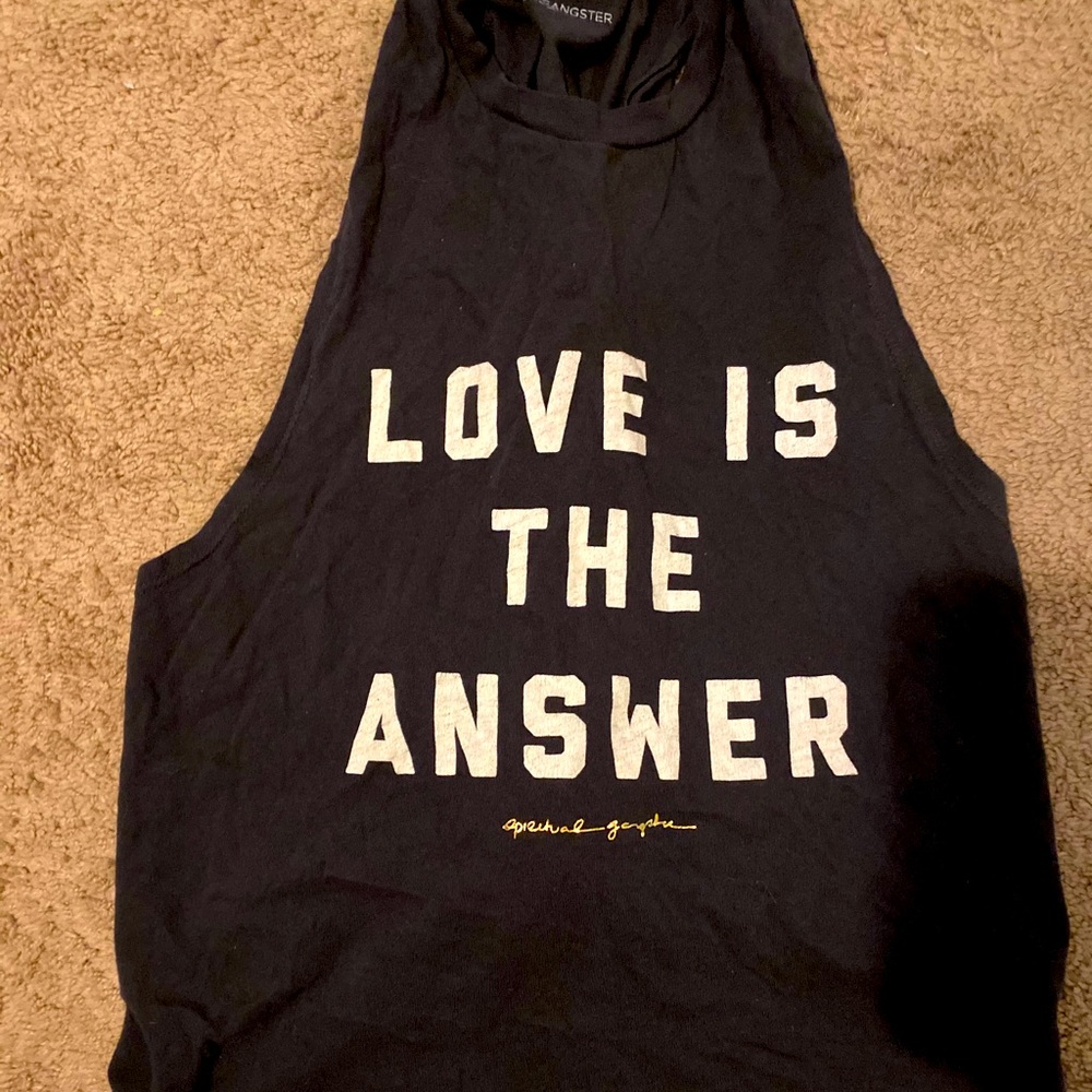 Spiritual gangster surplus back tank